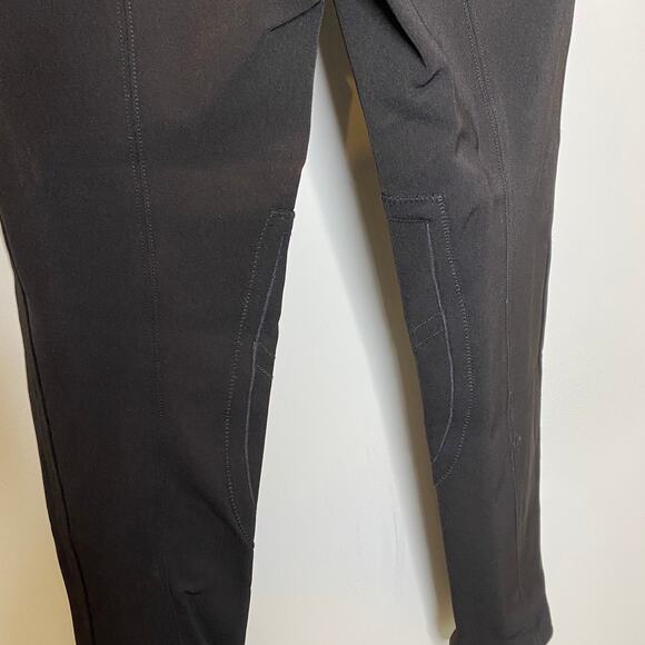 Pink Tartan equestrian style black pants - Picture 9 of 9